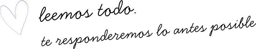 leemos todo, te responderemos lo antes posible
